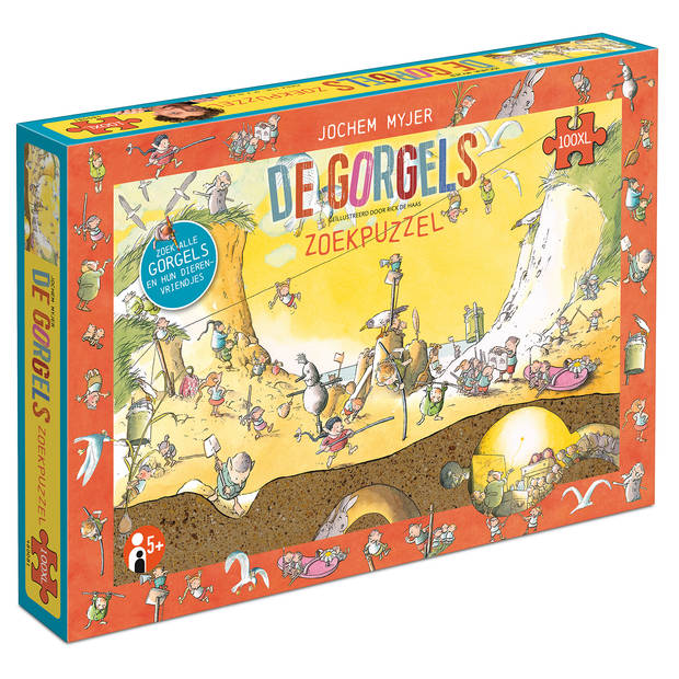 Tucker's Fun Factory Gorgels - Zoekpuzzel (100 XXL)