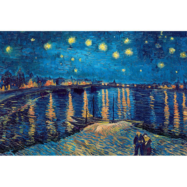 Eurografiek De Sterrennacht boven de Rhône - Vincent van Gogh (1000)