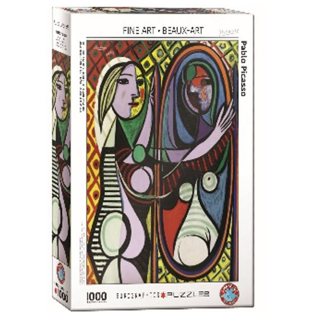 Eurografiek Meisje voor de spiegel - Pablo Picasso (1000)