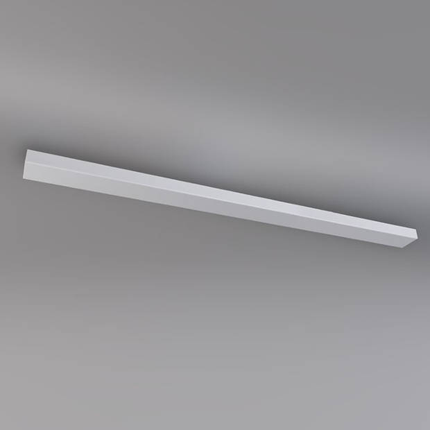 Ylumen Plafondplaat 100 x 8 cm - zonder gaten - wit