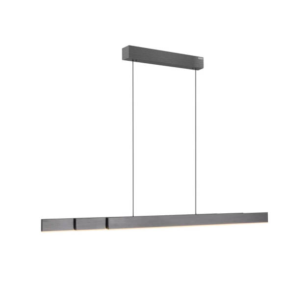 Paul Neuhaus Hanglamp e-Lift + e-Slide L 120-200 cm donker grijs