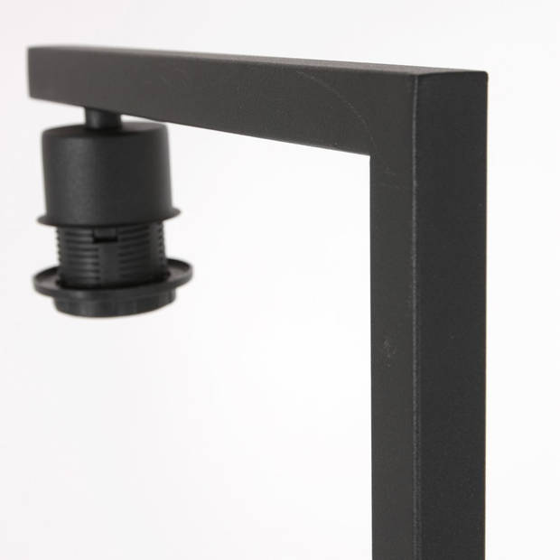 Steinhauer Stang vloerlamp zwart metaal 160 cm hoog