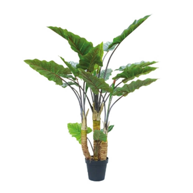 Buitengewoon de Boet - Kunstplant Alocasia 4-stam 170 cm