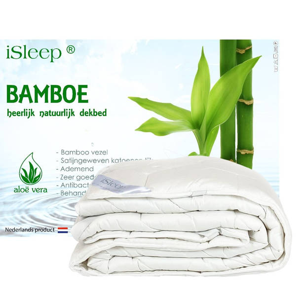 iSleep Onderdeken Bamboo Deluxe - 180x220