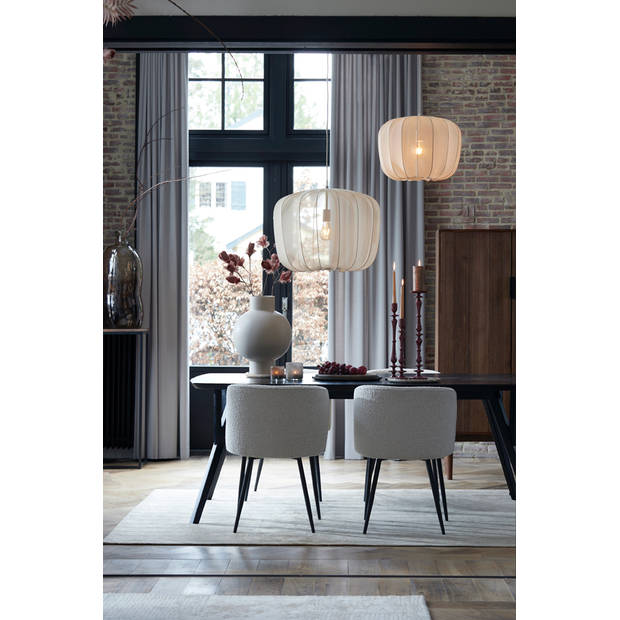 Light & Living - Zuil BRYSON - Ø36x103cm - Bruin - Set van 2