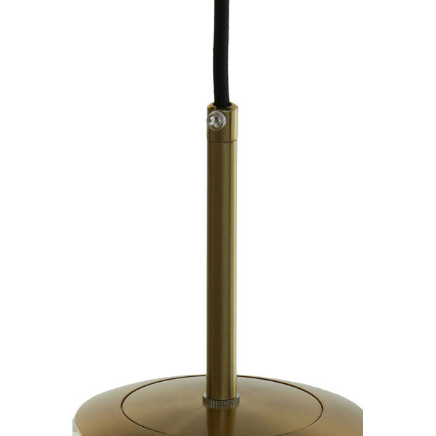 Light and Living hanglamp - brons - glas - 2958785