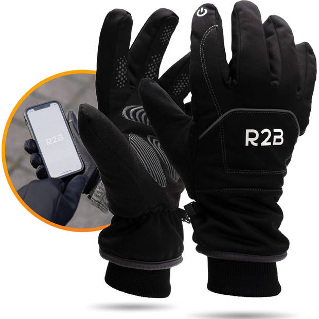 R2B Luxe Touchscreen Handschoenen Winter - Maat XS - Waterdichte Handschoenen Heren - Handschoenen Dames - Model Brussel