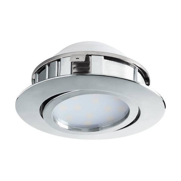 EGLO Pineda Inbouwlamp - LED - 8.4 cm - Chroom