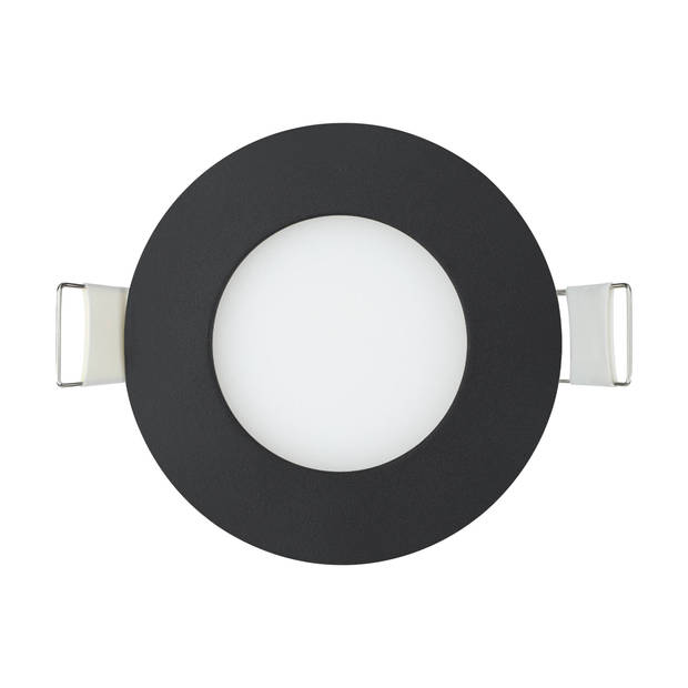 EGLO connect.z Fueva-Z Smart Inbouwlamp - Ø 8,5 cm - Zwart/Wit