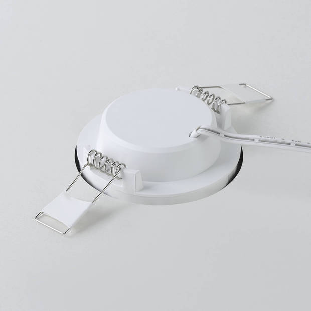 EGLO connect.z Fueva-Z Smart Inbouwlamp - Ø 8,5 cm - Grijs/Wit