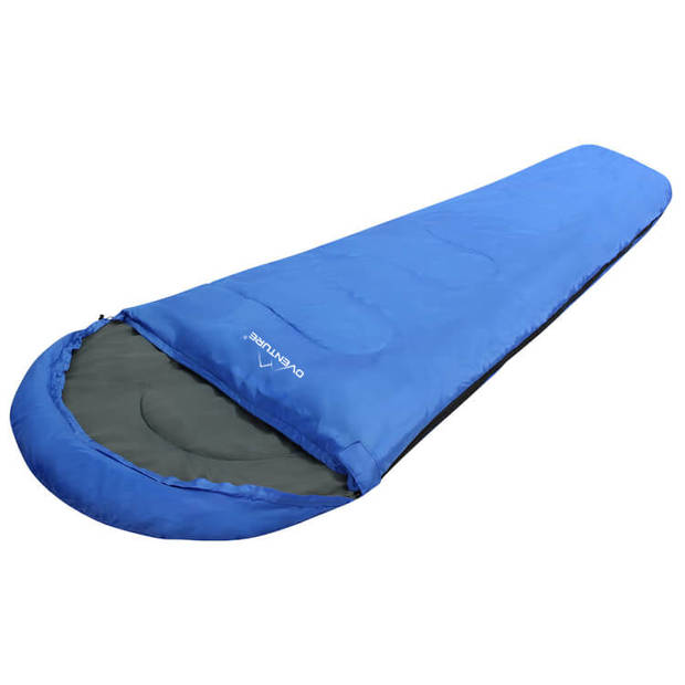 Oventure SleepPlus Mummy slaapzak donkerblauw