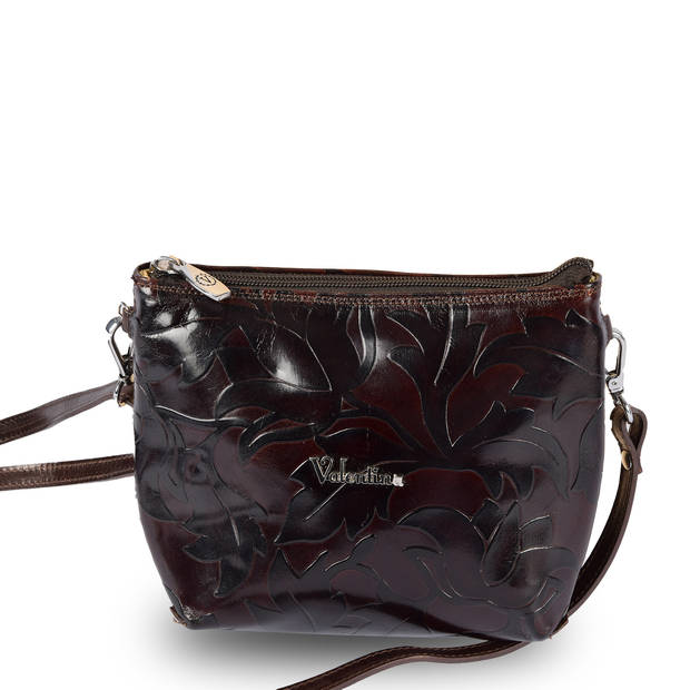 Schoudertas Donkerbruine Crossbody tas dames Lederen Damestassen Beperkte Editie Perfect Kerstcadeau