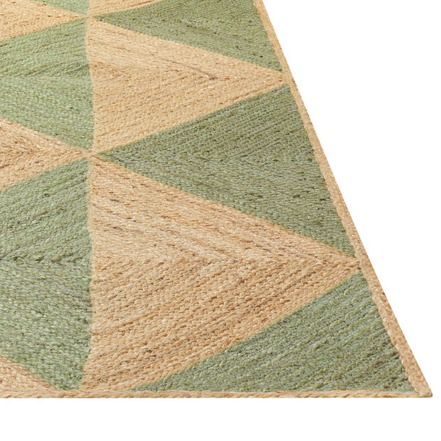 Beliani CALIS - Gevlochten-Beige-Jute