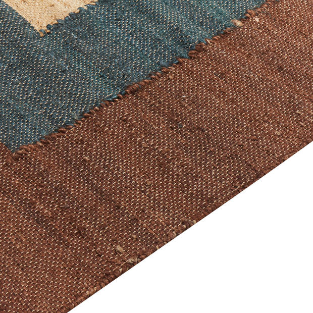 Beliani ORTAKOY - Gevlochten-Multicolor-Jute