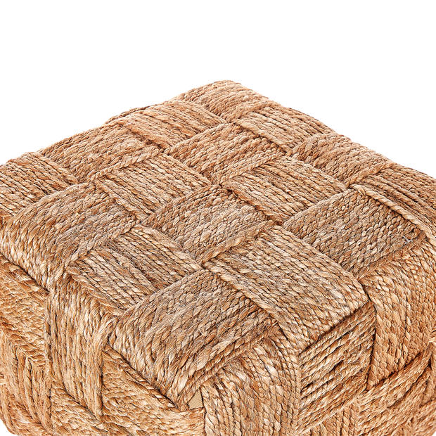 Beliani HOSRI - Poef-Beige-Jute