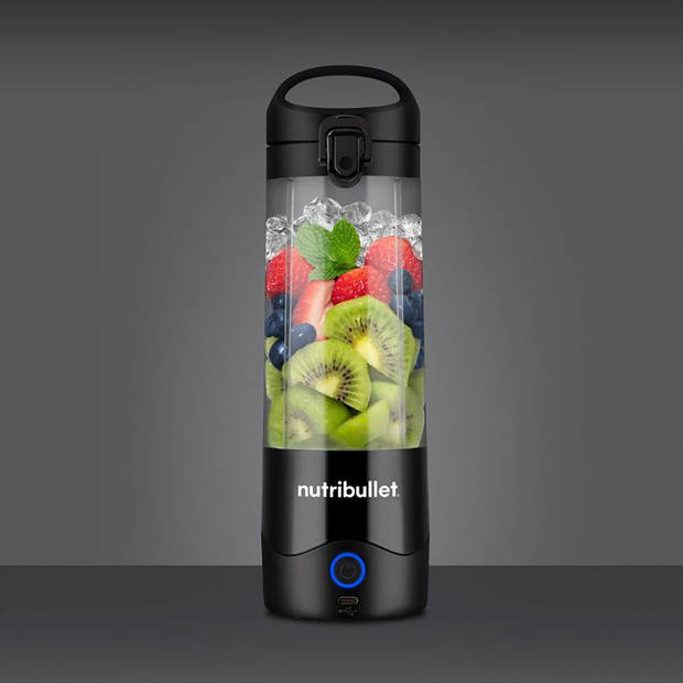 nutribullet Portable - Blender To Go - Mini Blender - Draadloos - Zwart - Draagbare Blender