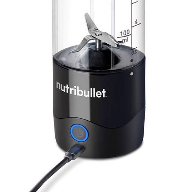 nutribullet Portable - Blender To Go - Mini Blender - Draadloos - Zwart - Draagbare Blender