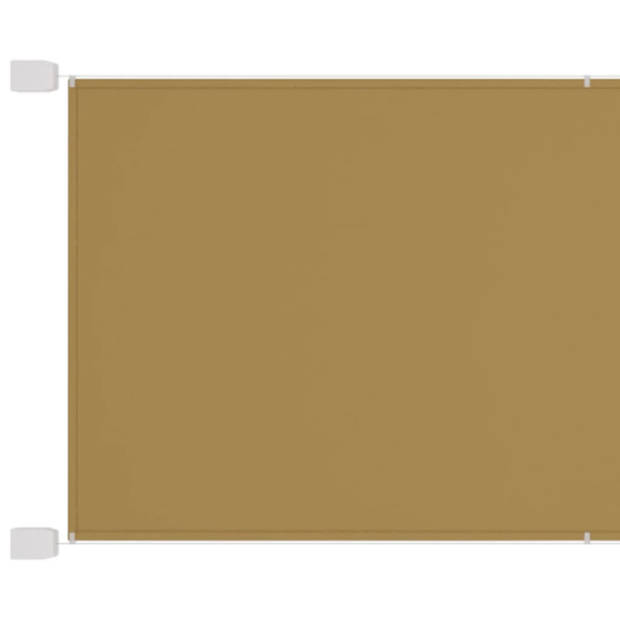 vidaXL Luifel verticaal 180x360 cm oxford stof beige