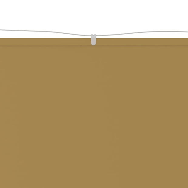 vidaXL Luifel verticaal 140x360 cm oxford stof beige