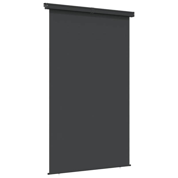 vidaXL Balkonscherm 175x250 cm zwart