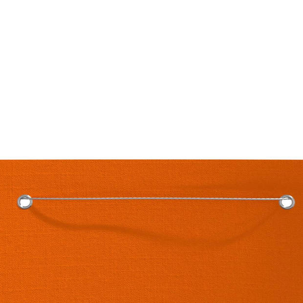 vidaXL Balkonscherm 140x240 cm oxford stof oranje