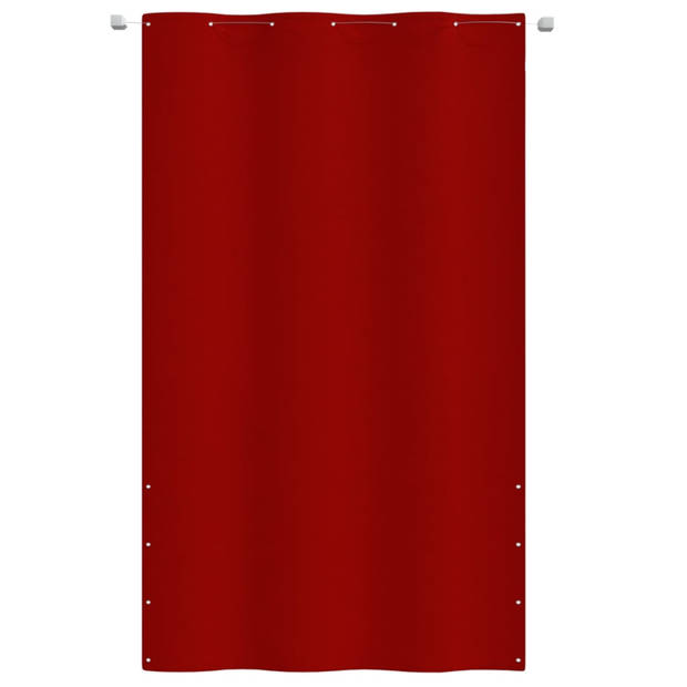 vidaXL Balkonscherm 140x240 cm oxford stof rood