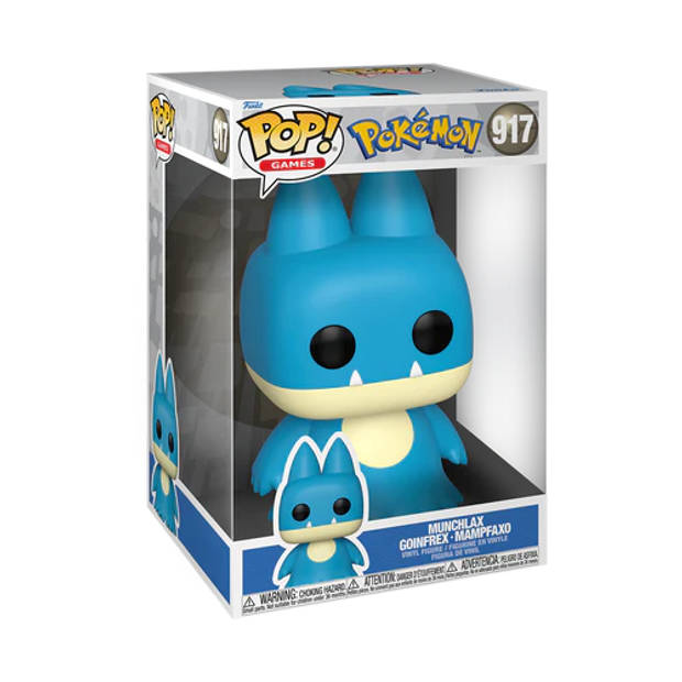 Pop Jumbo Games: Pokémon Munchlax - Funko Pop #917