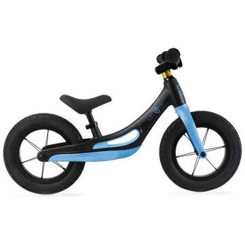 Rebel Kidz Balance Bike Alloy- Loopfiets - Zwart / Blauw - 12 Inch