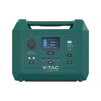 V-TAC VT-606N-EU Draagbare krachtstations - Krachtstation - 600W