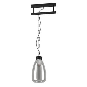 EGLO Brickfield Hanglamp - E27 - 35 cm - Zwart