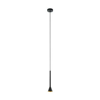 EGLO Cortaderas Hanglamp - LED - 9.5 cm - Zwart;Goud