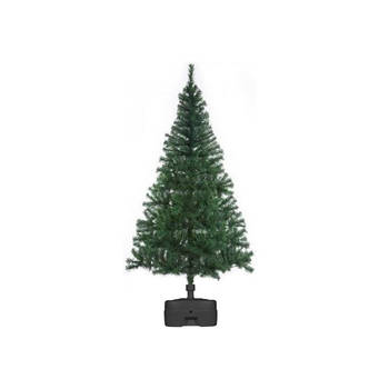 CUHOC - kerstboomstandaard / kerstboomvoet verrijdbaar - diameter van 33-50mm - Grijs - Vulbaar tot 60 kg