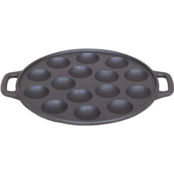 Poffertjes koekenpan / pan voor 15 poffertjes 25 cm - Koekenpannen