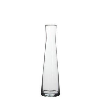 Bloemenvaas van glas 30 x 4,5 cm - Vazen