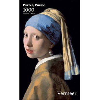 Puzzelman Meisje met de Parel - Johannes Vermeer (Mauritshuis) (1000)