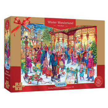 Gibsons Christmas Limited Edition - Winter Wonderland (1000)