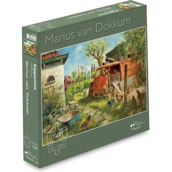 Art Revisited Kippenhok - Marius van Dokkum (1000)