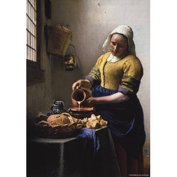 Puzzelman De keukenmeid - Johannes Vermeer (Rijksmuseum) (1000)