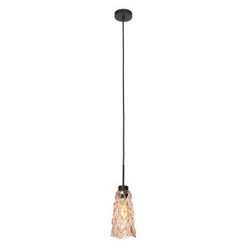 Steinhauer hanglamp Vidrio - zwart - - 3831ZW