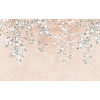 Fotobehang - Hanging Hanami 400x250cm - Vliesbehang