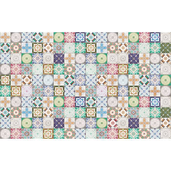 Fotobehang - Marrakech Mosaik 400x250cm - Vliesbehang