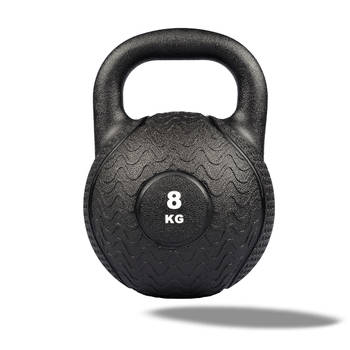 Matchu Sports Kettlebell - Heavy Duty 8 KG - Preto - Rubber