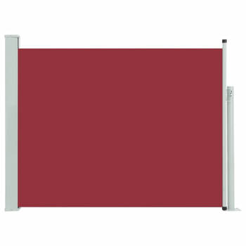 vidaXL Tuinscherm uittrekbaar 140x500 cm rood