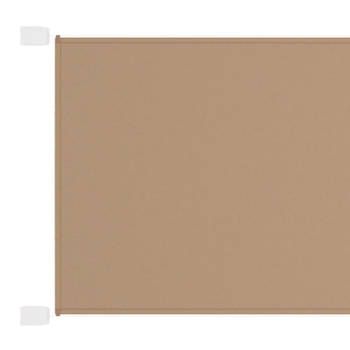 vidaXL Luifel verticaal 140x360 cm oxford stof taupe