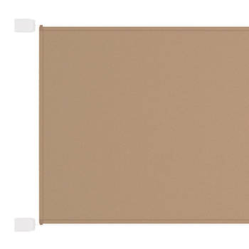 vidaXL Luifel verticaal 60x420 cm oxford stof taupe