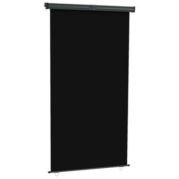 vidaXL Balkonscherm 165x250 cm zwart