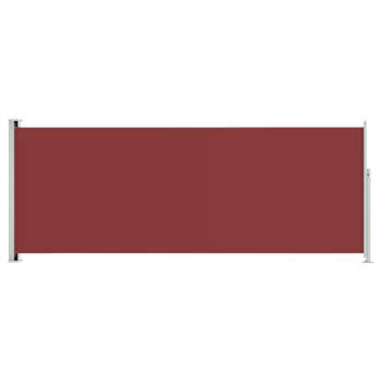 vidaXL Windscherm uittrekbaar 117x300 cm rood