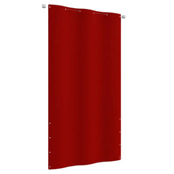 vidaXL Balkonscherm 120x240 cm oxford stof rood