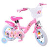 Disney Princess Kinderfiets - Meisjes - 12 inch - Roze - Twee Handremmen