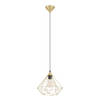 EGLO Tarbes Hanglamp - E27 - 32.5 cm - Goud